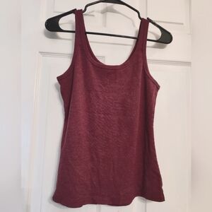 Women's Burgundy Tank Top